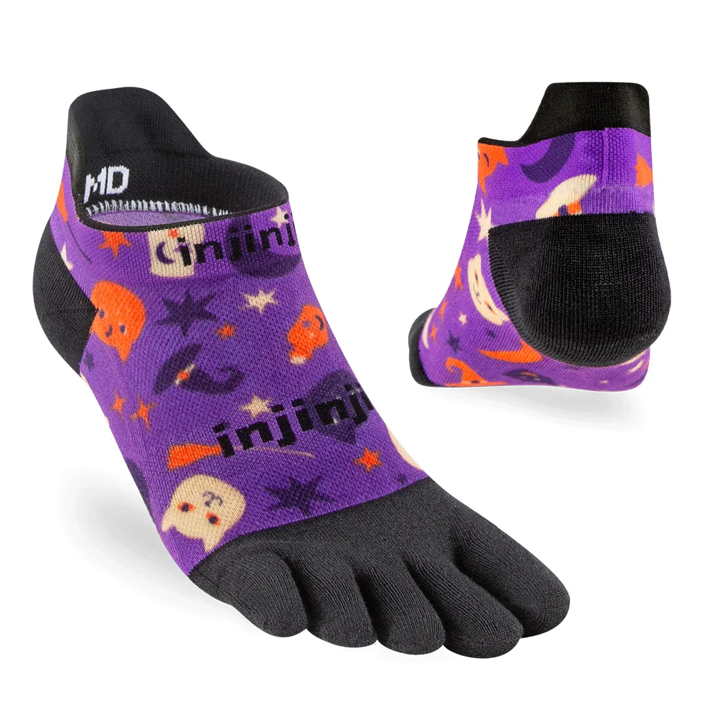 Injinji SPECTRUM RUN Lightweight No-Show Running Socks