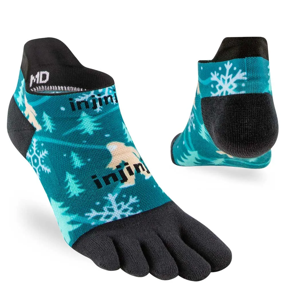 Injinji SPECTRUM RUN Lightweight No-Show Running Socks