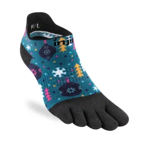 Injinji SPECTRUM Run Womens Lightweight No-Show Running Socks