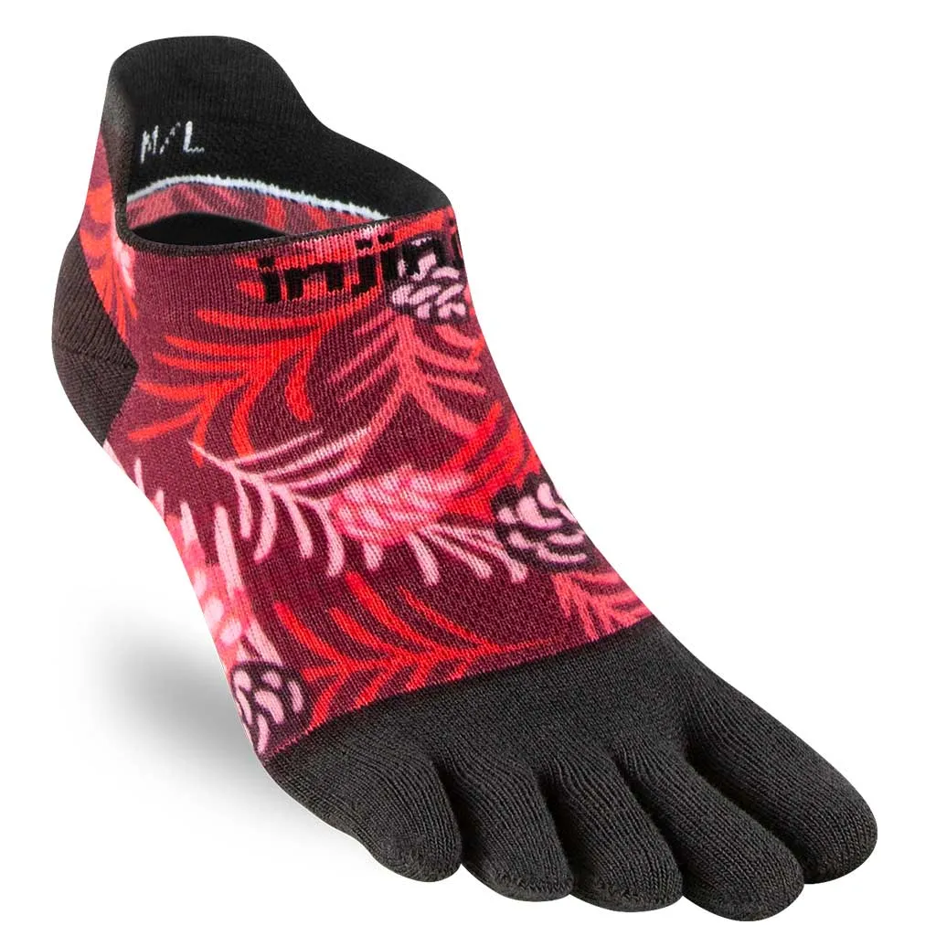 Injinji SPECTRUM Run Womens Lightweight No-Show Running Socks