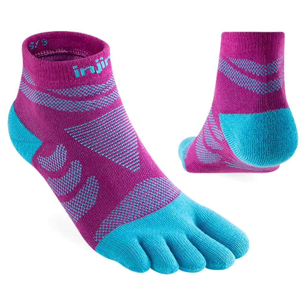 Injinji Womens Ultra Run Mini-Crew Running Socks