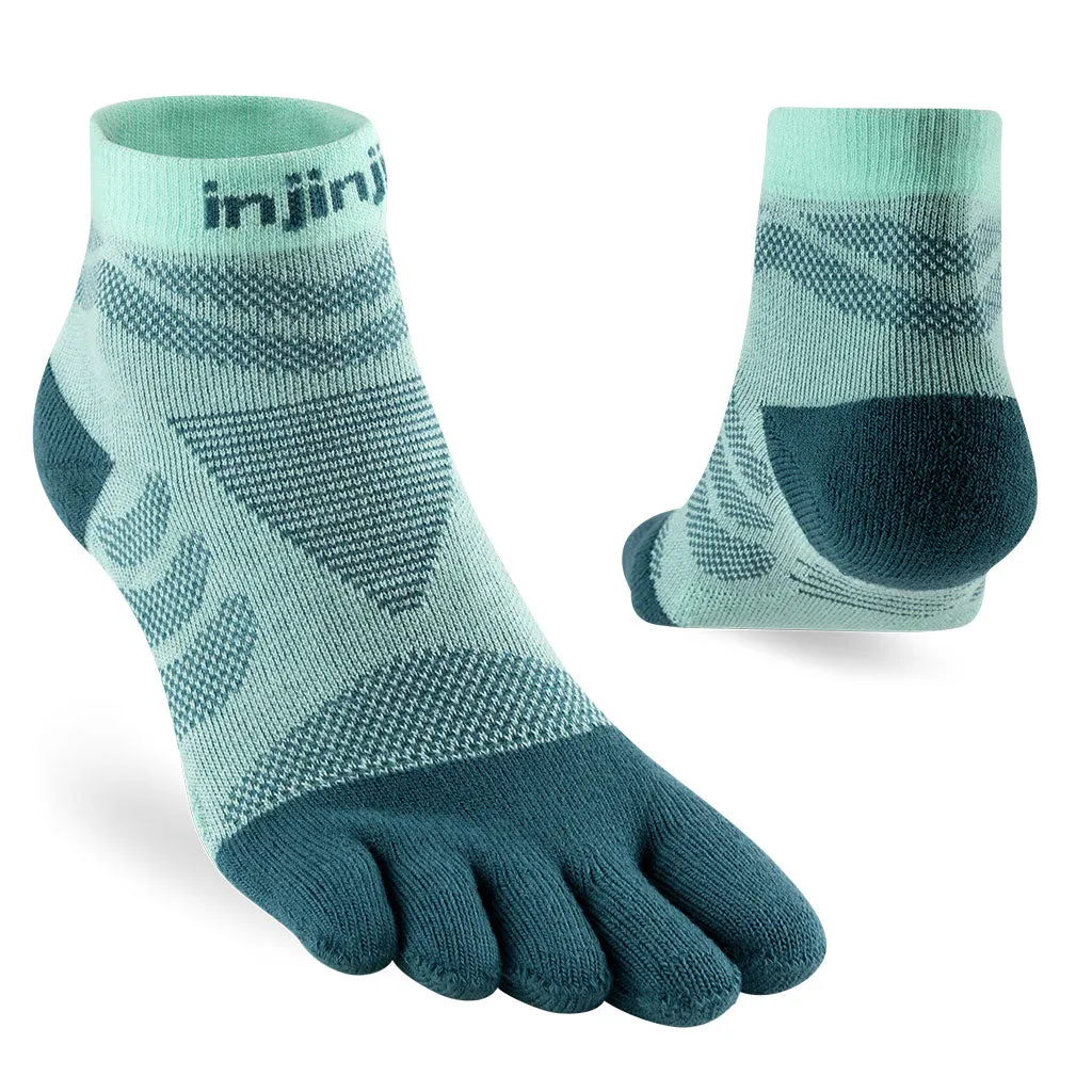 Injinji Womens Ultra Run Mini-Crew Running Socks