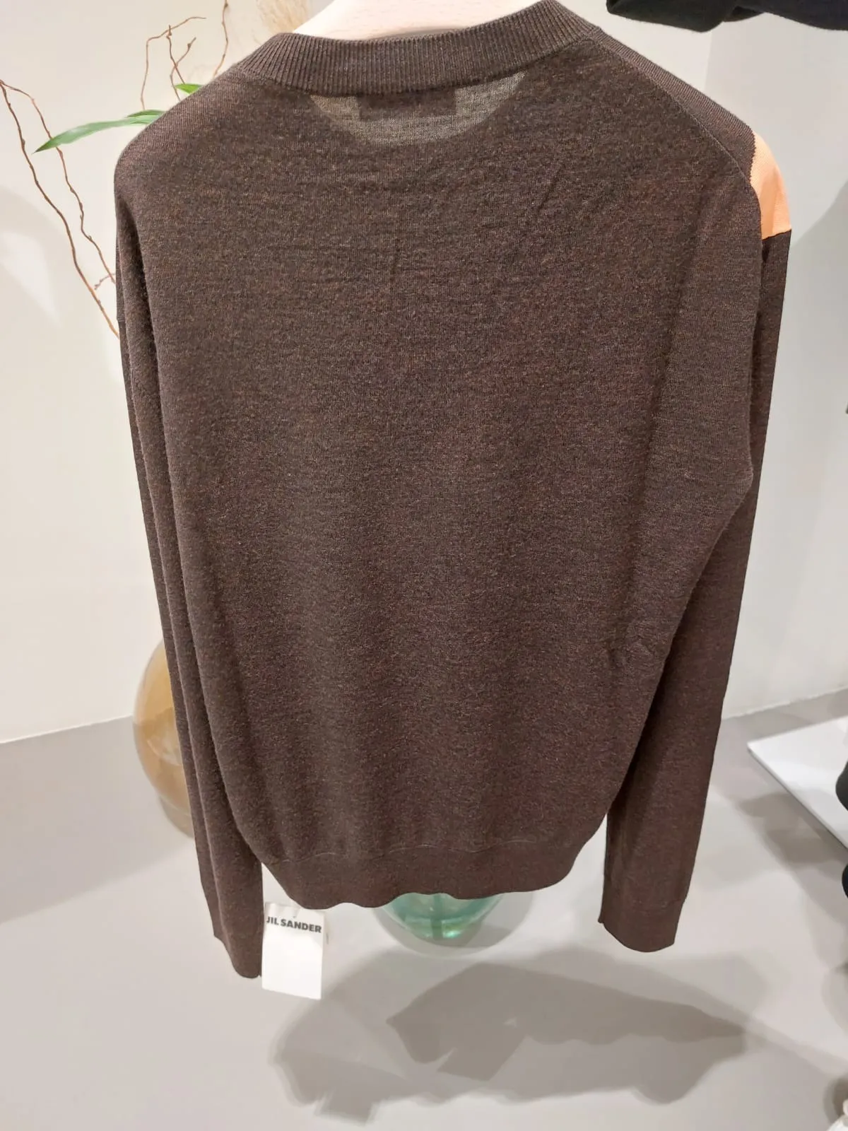 Jil Sander  |Crew Neck Long Sleeves Designers Outlet Sweaters