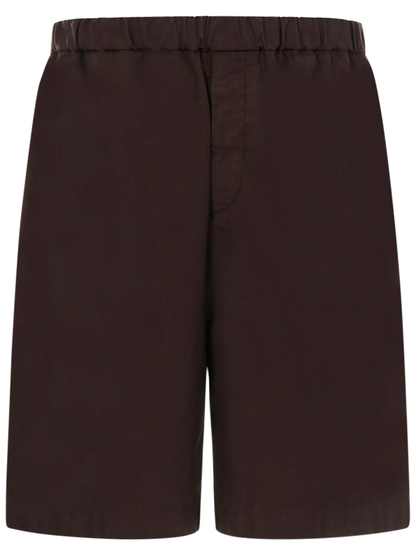 Jil Sander High-Waist Knee-Length Shorts