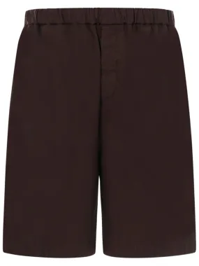 Jil Sander High-Waist Knee-Length Shorts