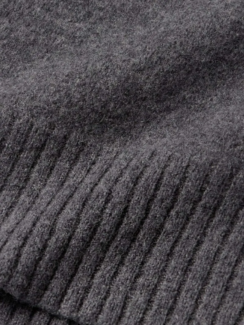 Jil Sander  |Wool Long Sleeves Plain Designers Sweaters