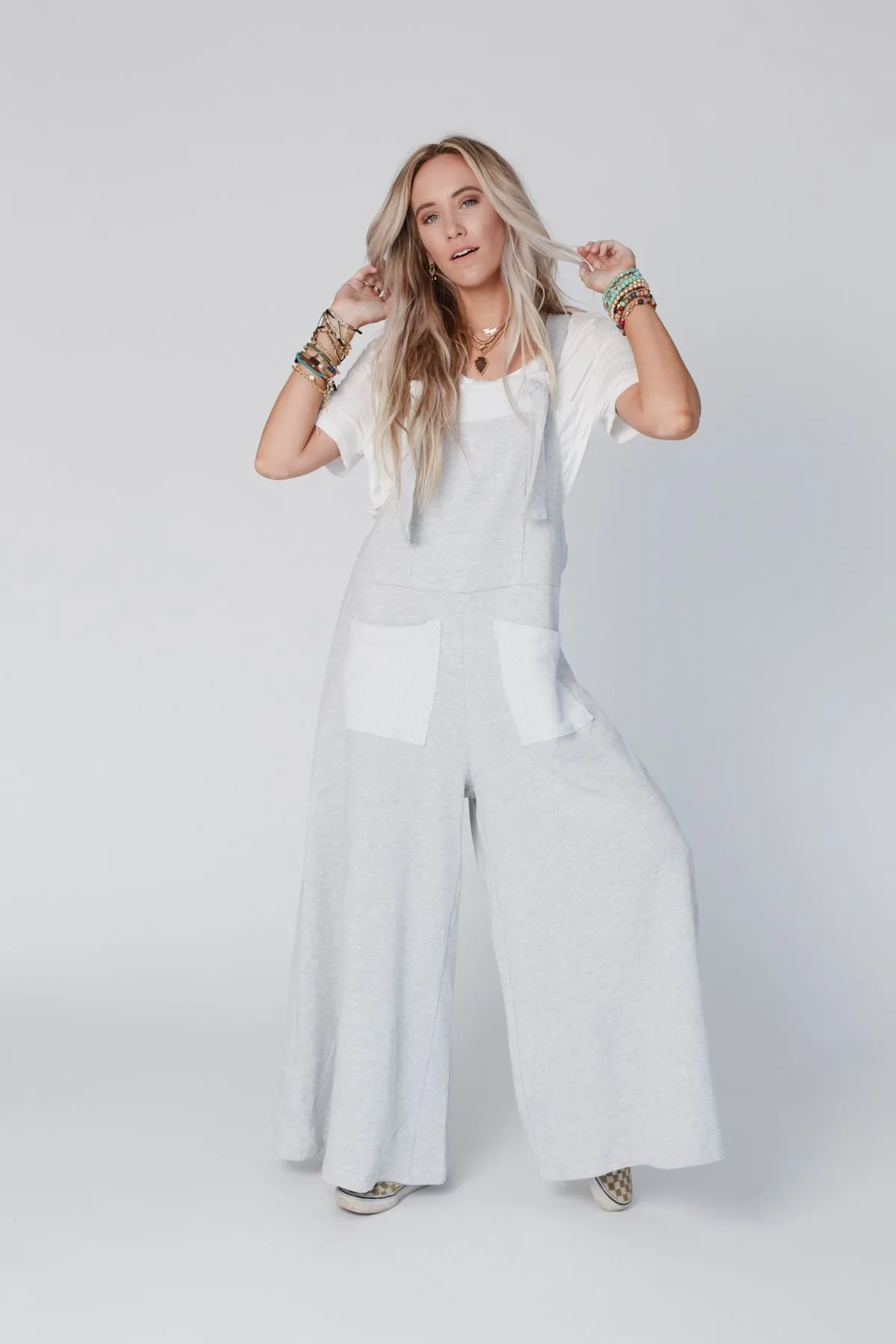 Jodi Jumpsuit - Light Gray