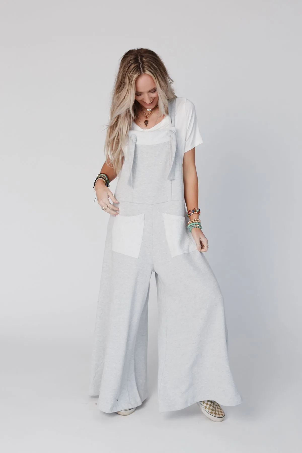 Jodi Jumpsuit - Light Gray