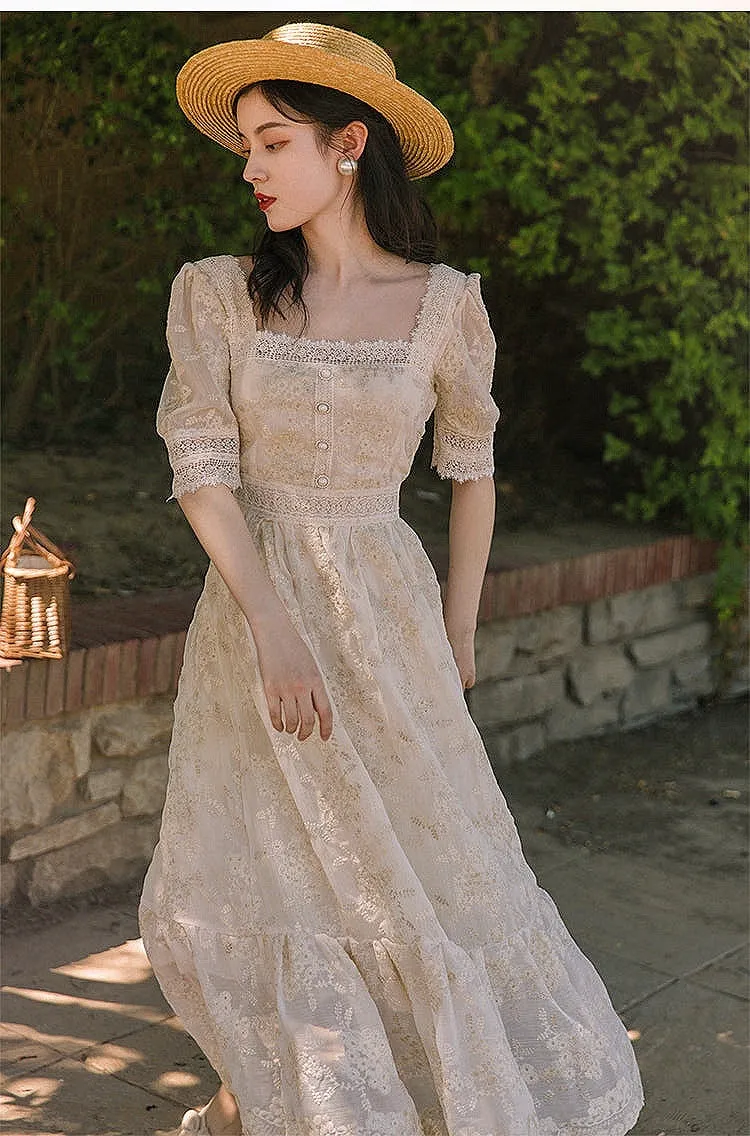 Kasandra Cozylace Fairy Lace Cottage Dress