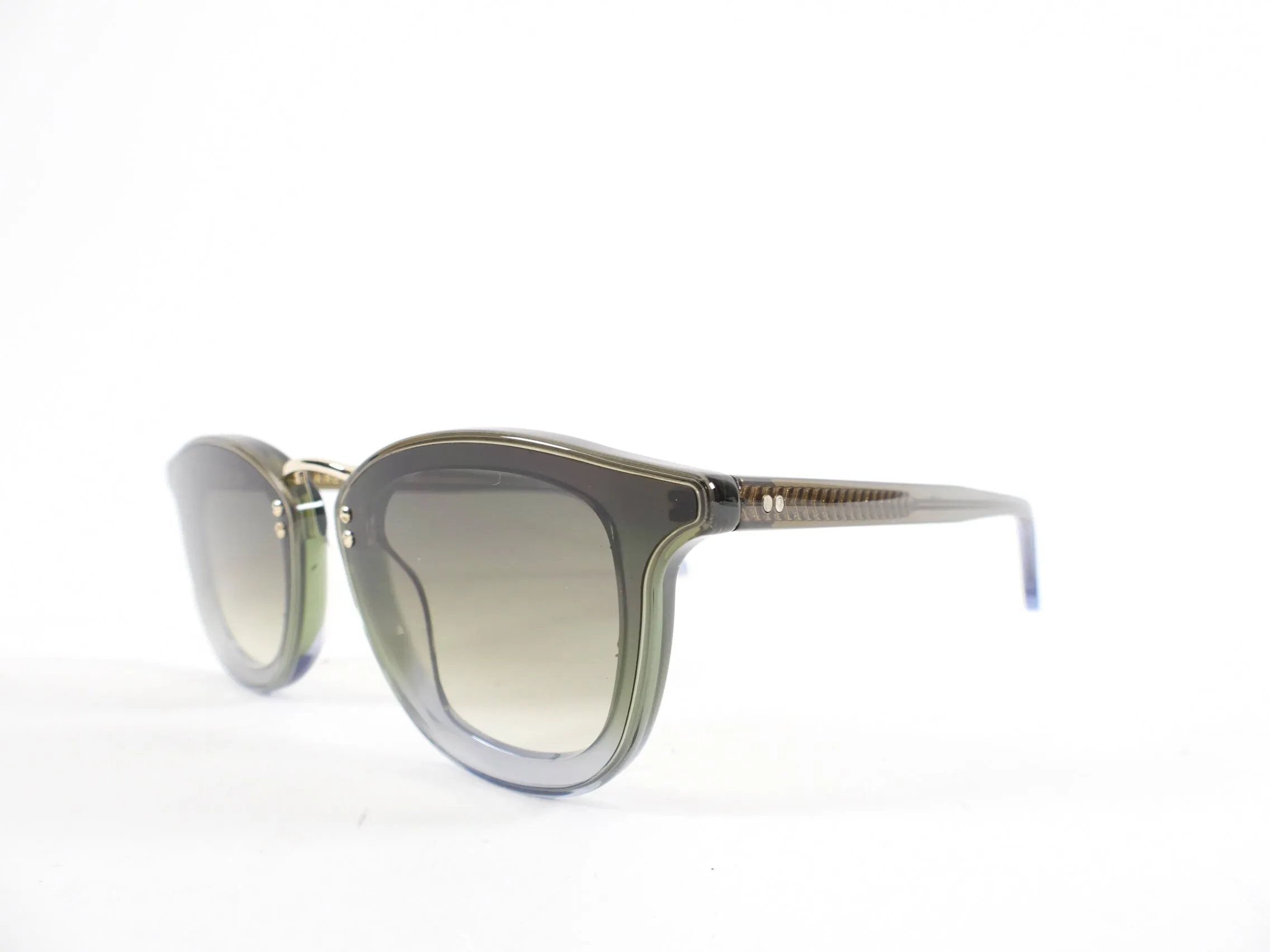 Krewe Green Gradient Sunglasses