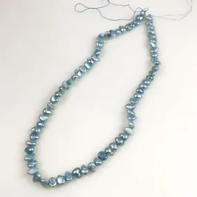 Light Blue Freshwater Pearl Strand