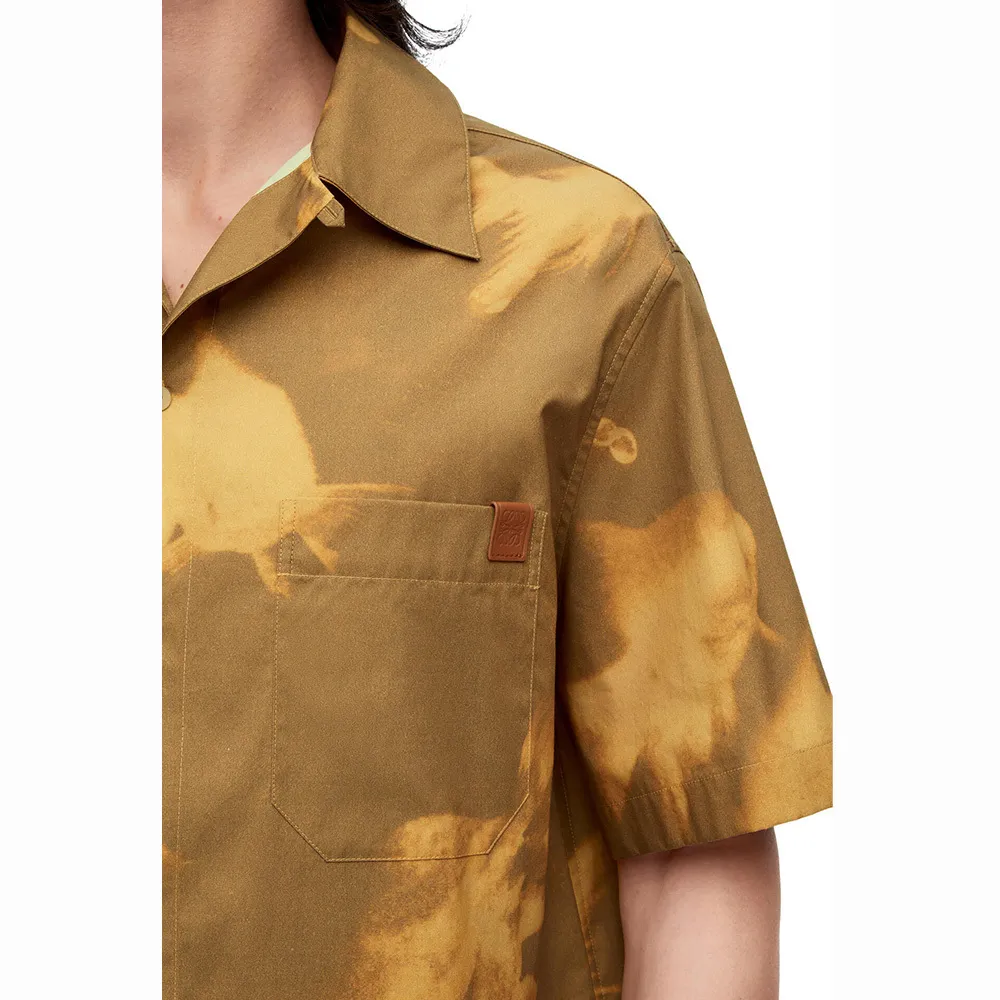 LOEWE  |Fish bowling shirt in cotton