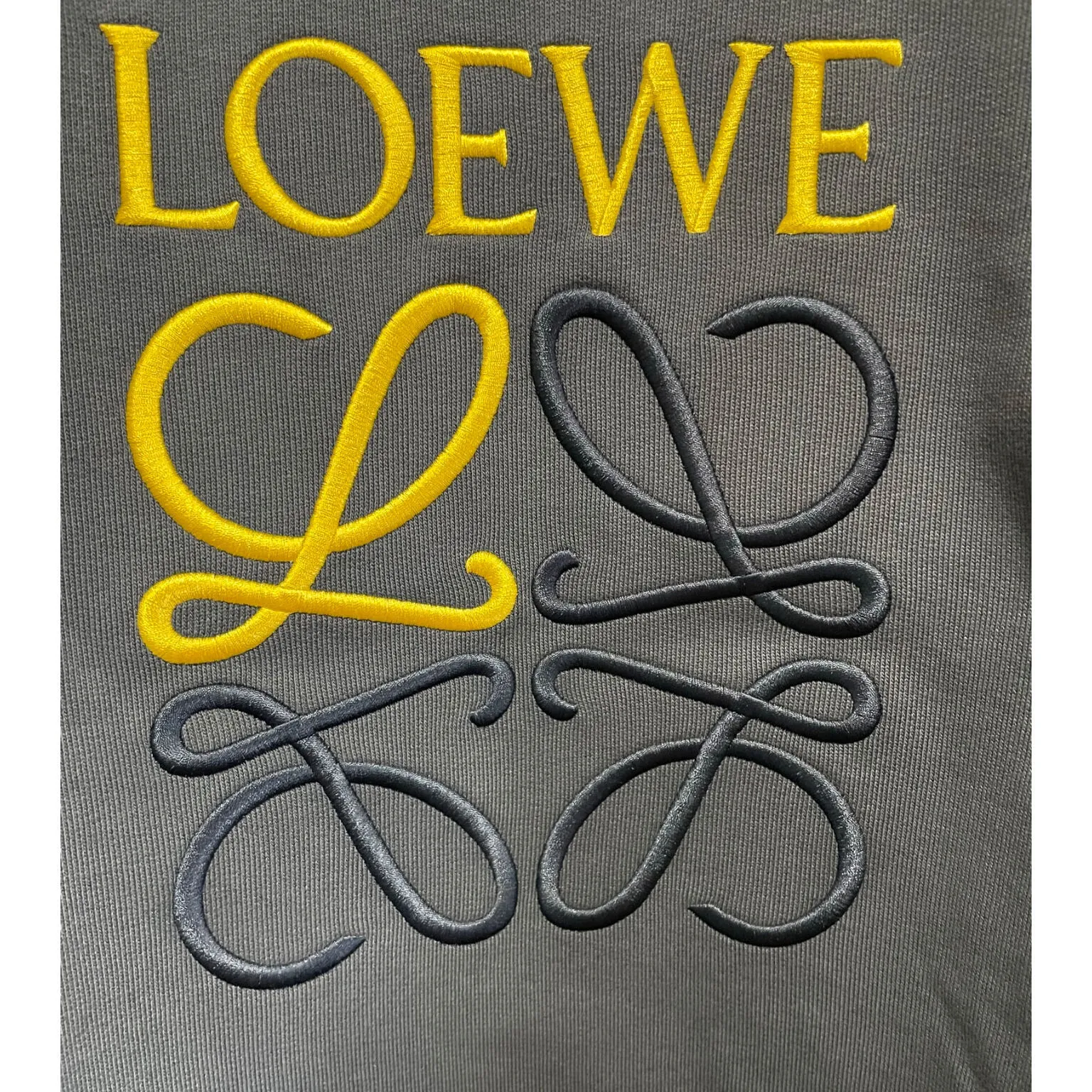 LOEWE  |Street Style Long Sleeves Cotton Luxury Sweatshirts