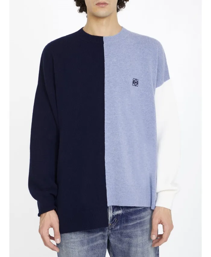 LOEWE  |Unisex Wool Long Sleeves Plain Luxury