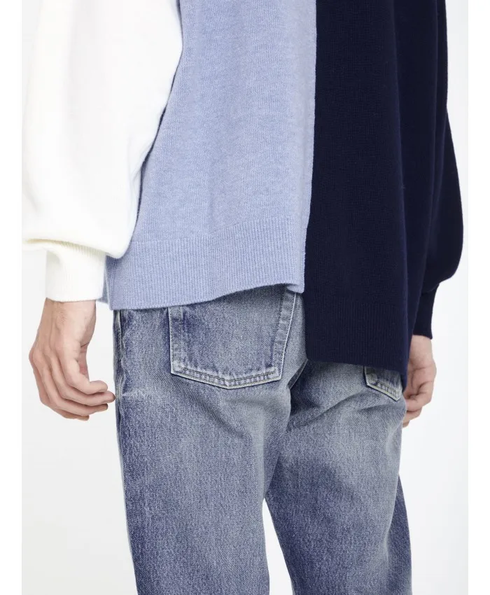 LOEWE  |Unisex Wool Long Sleeves Plain Luxury