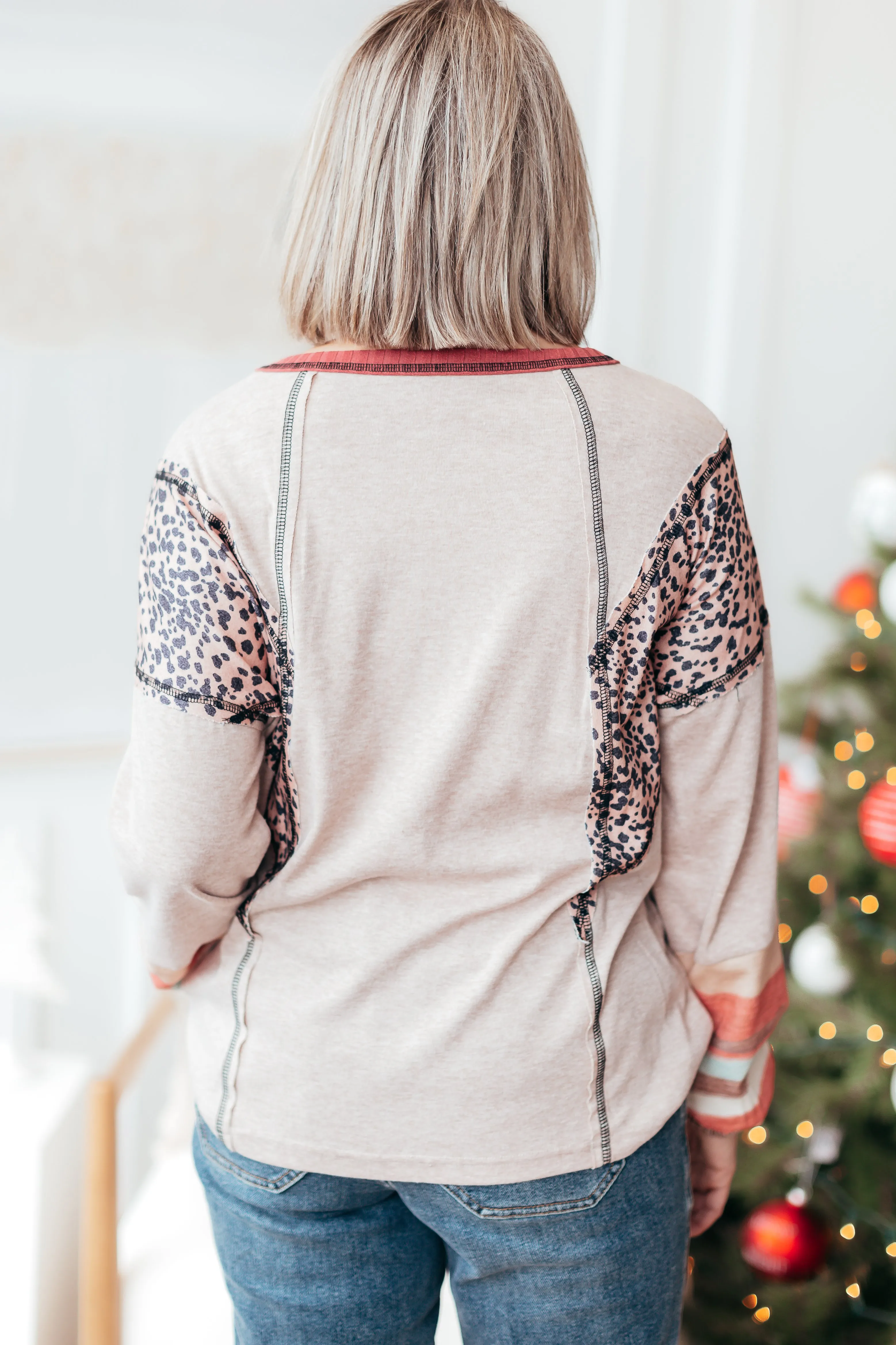 Lou Leopard Pullover