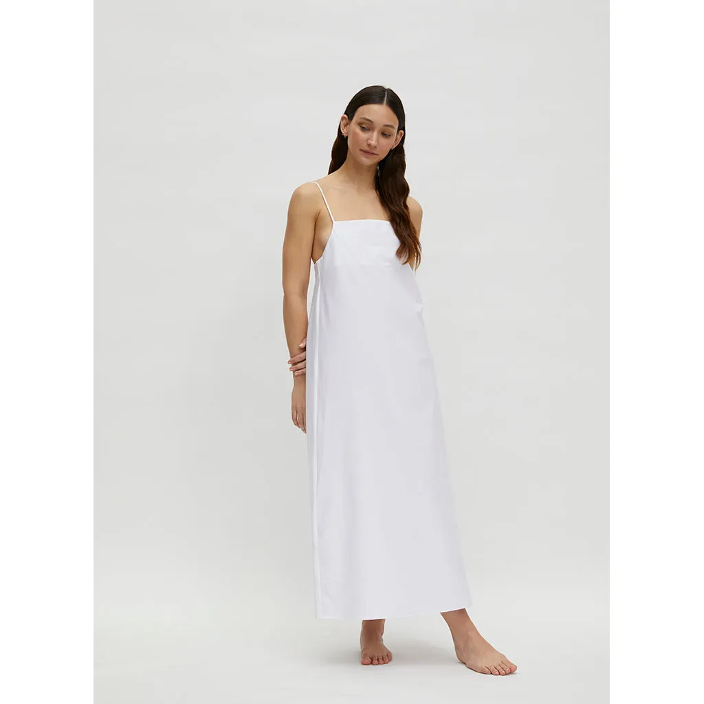 Maison Essentiele Vintage Maxi Dress Off White