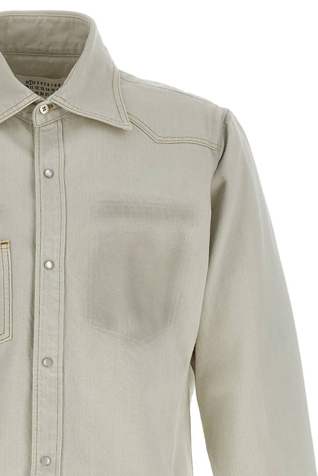 Maison Margiela  |Long Sleeves Plain Cotton Designers Shirts