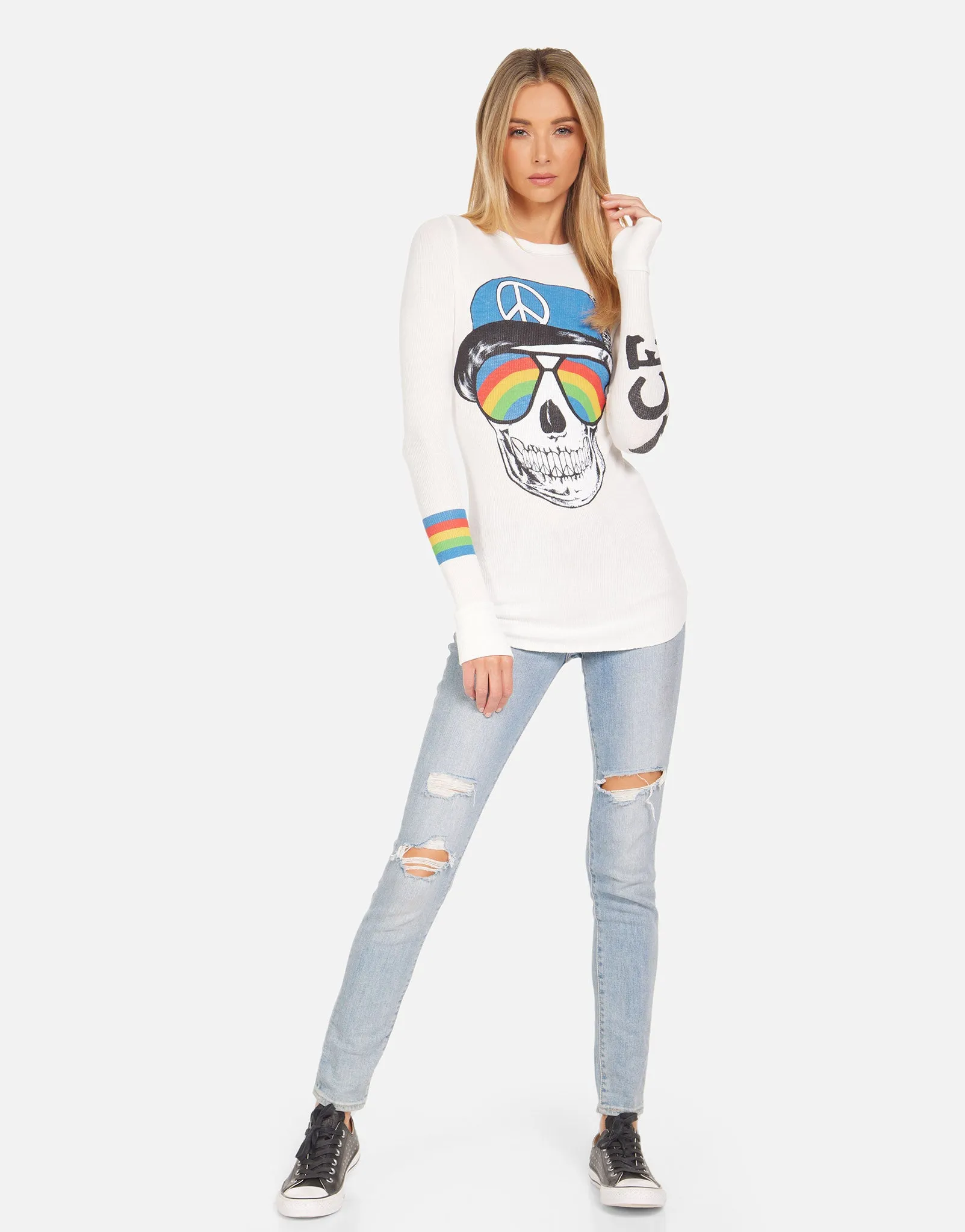 McKinley Rainbow Peace Skull