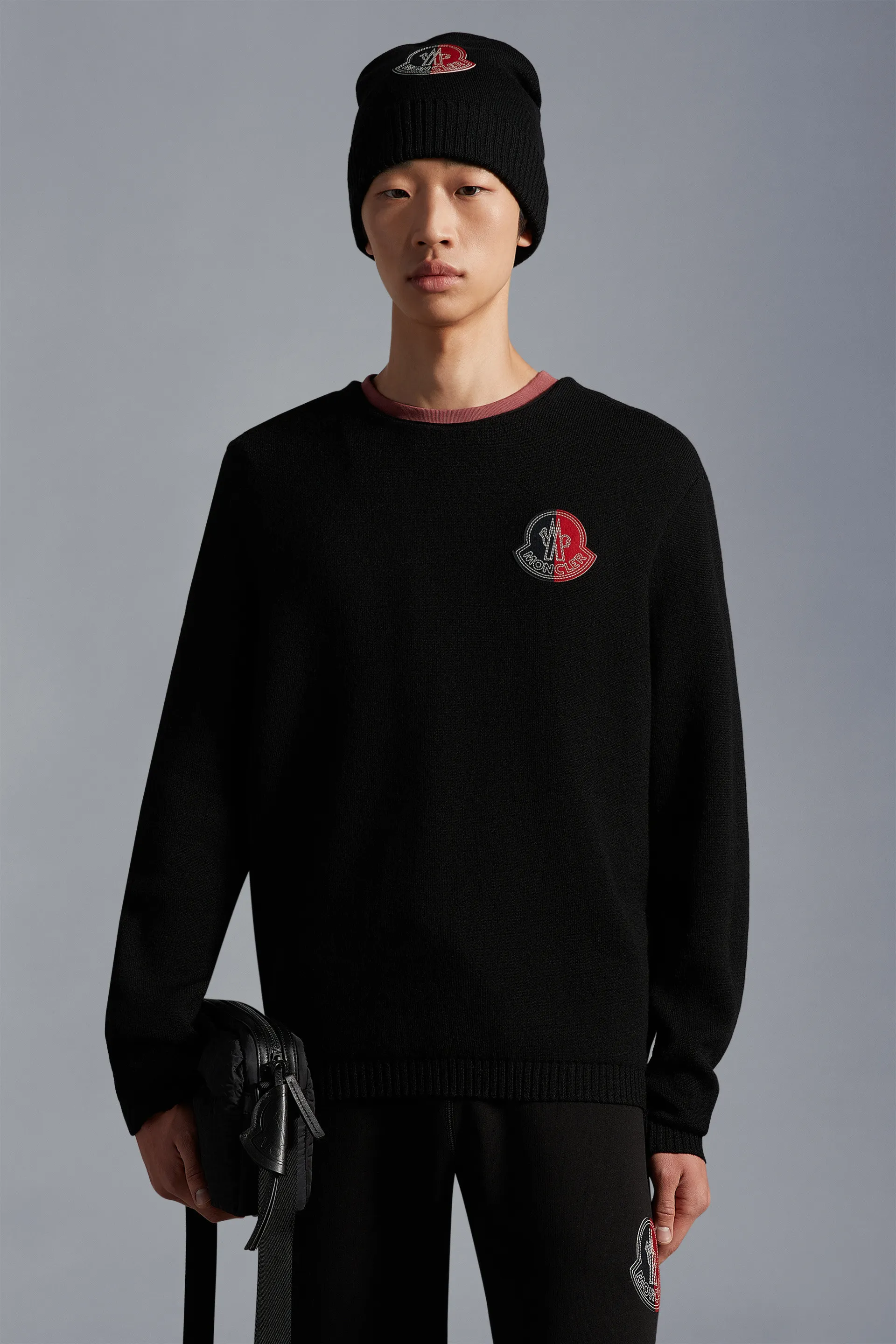 MONCLER  |Wool Street Style Long Sleeves Logo FX Advantage / Exclusive