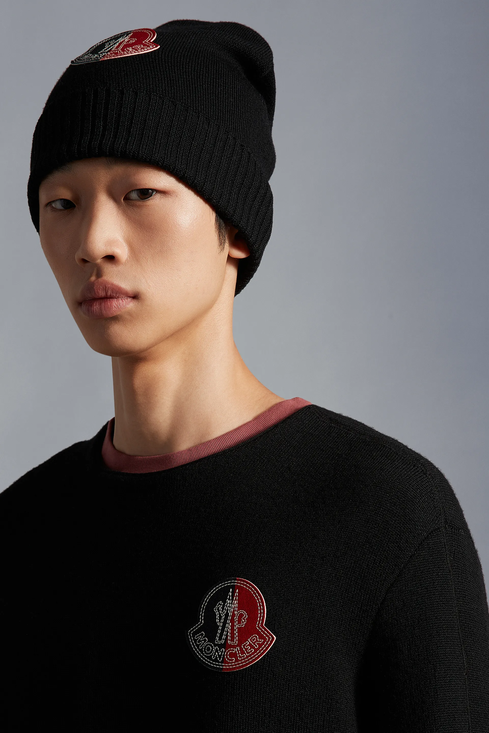 MONCLER  |Wool Street Style Long Sleeves Logo FX Advantage / Exclusive