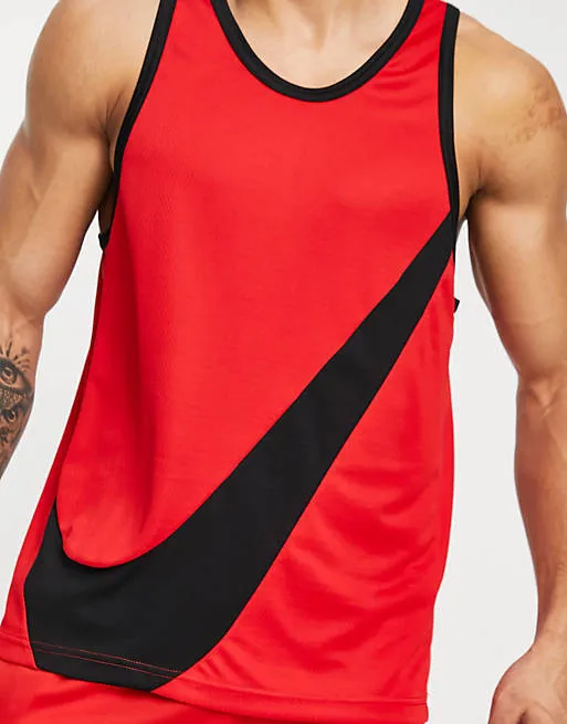 Nike  |Street Style Logo Tanks