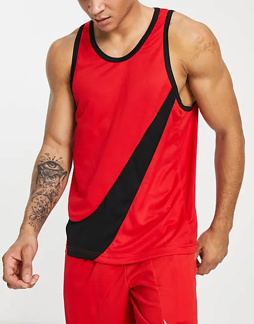 Nike  |Street Style Logo Tanks