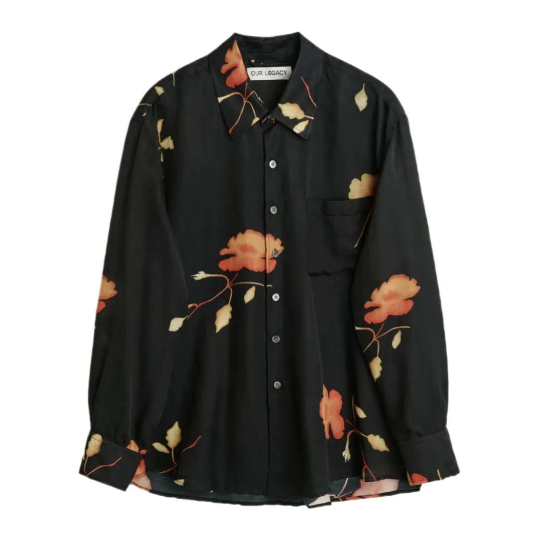 OUR LEGACY  |Flower Patterns Long Sleeves Shirts