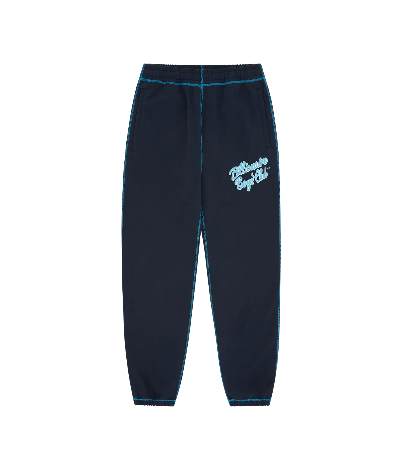 SCRIPT LOGO SWEATPANTS - NAVY