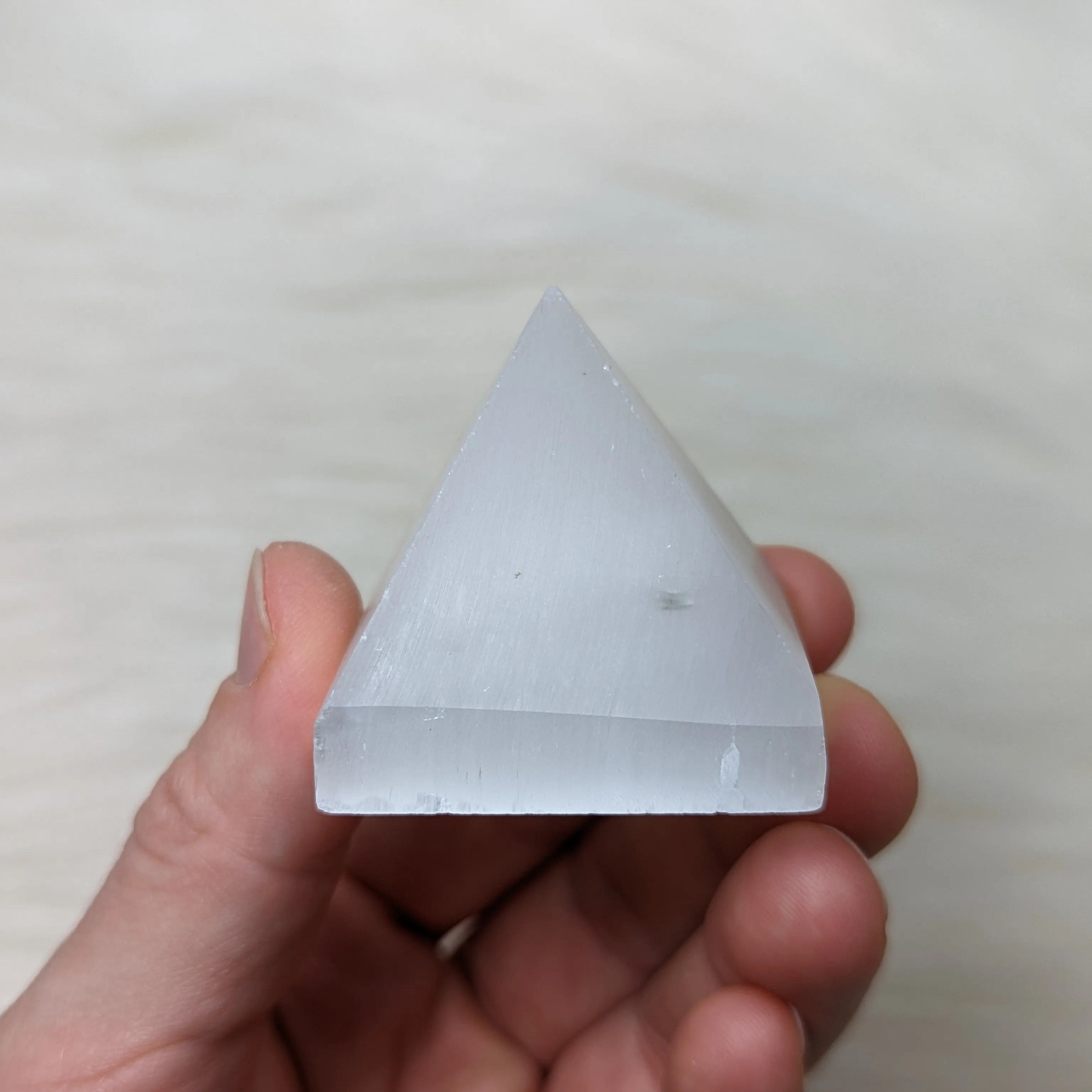 Selenite Pyramid~ The Stone of Accessing Angelic Realms!