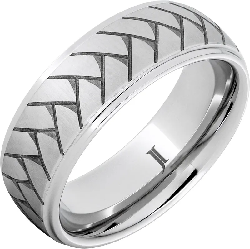 Serinium Weave Pattern Ring