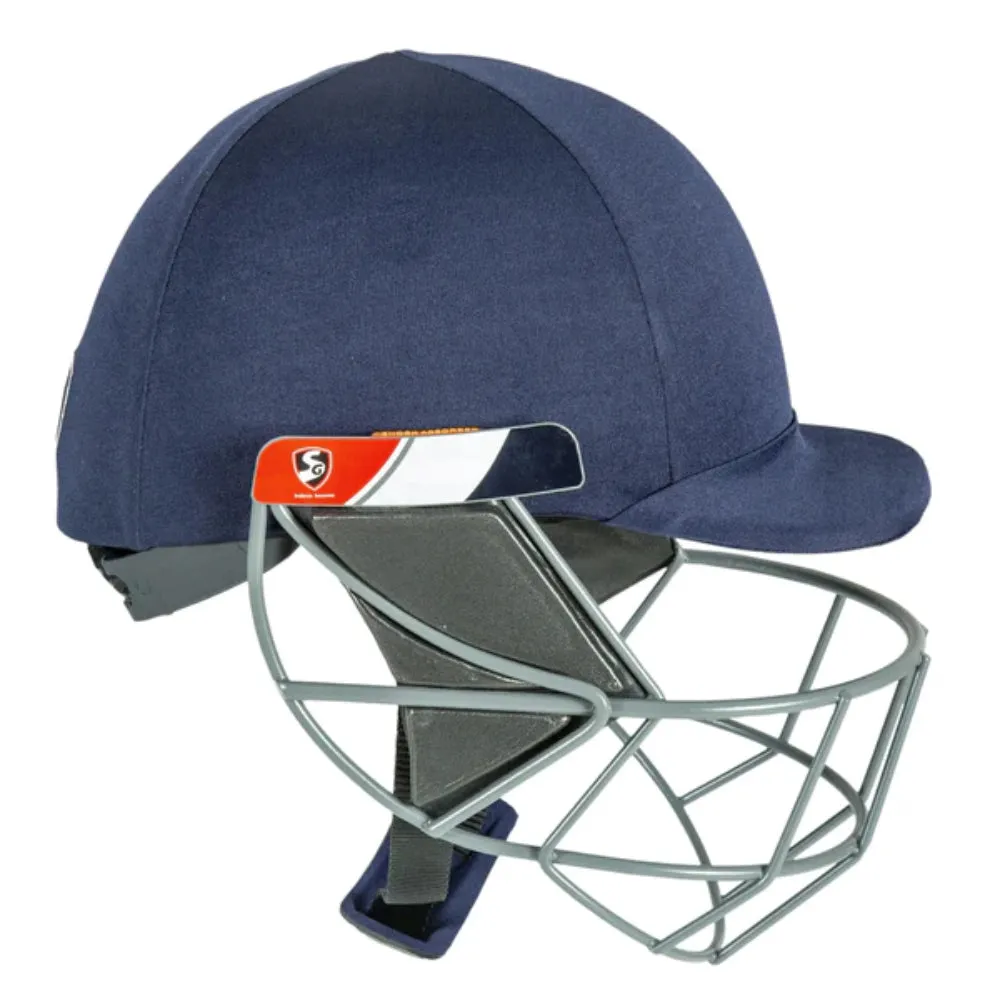 SG Aerotuff With Mild Steel Grill Cricket Helmet (Blue)