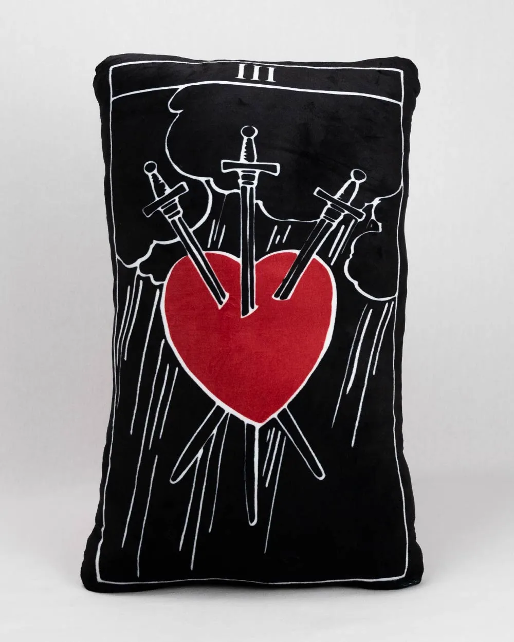 Tarot Three Of Swords Cushion