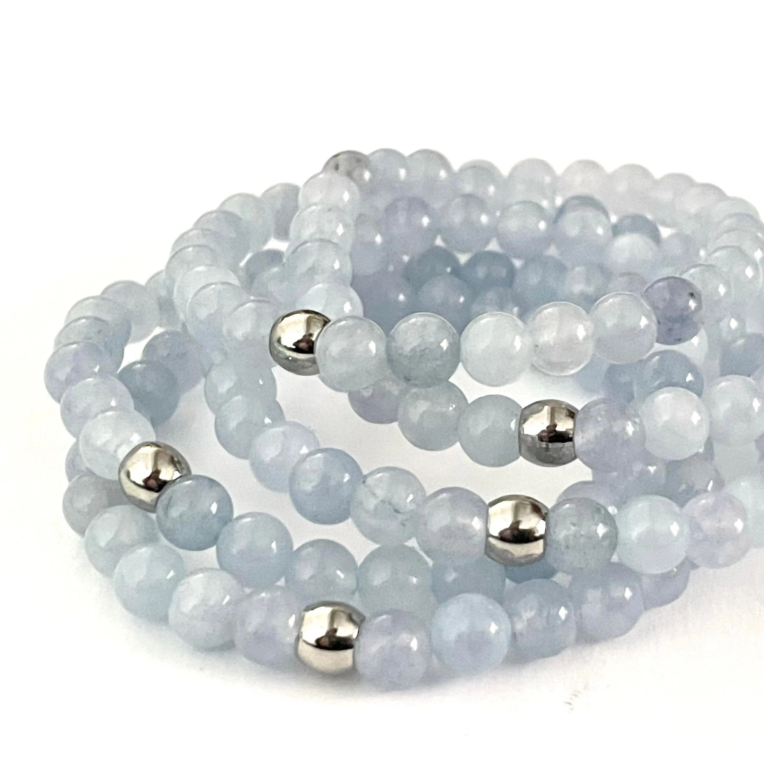 The “Blue Skies Mala Bracelet