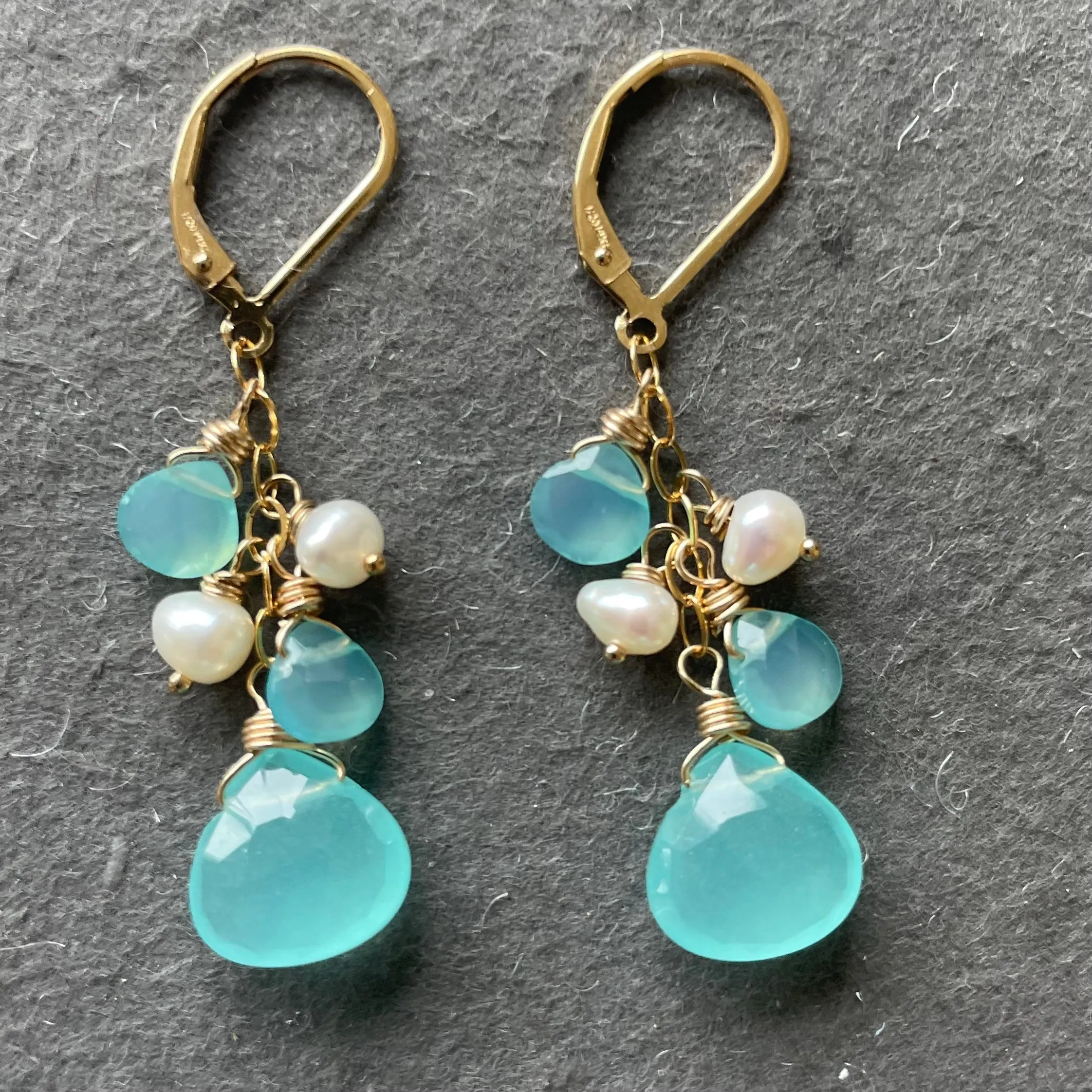 The Blues Dangle Earrings