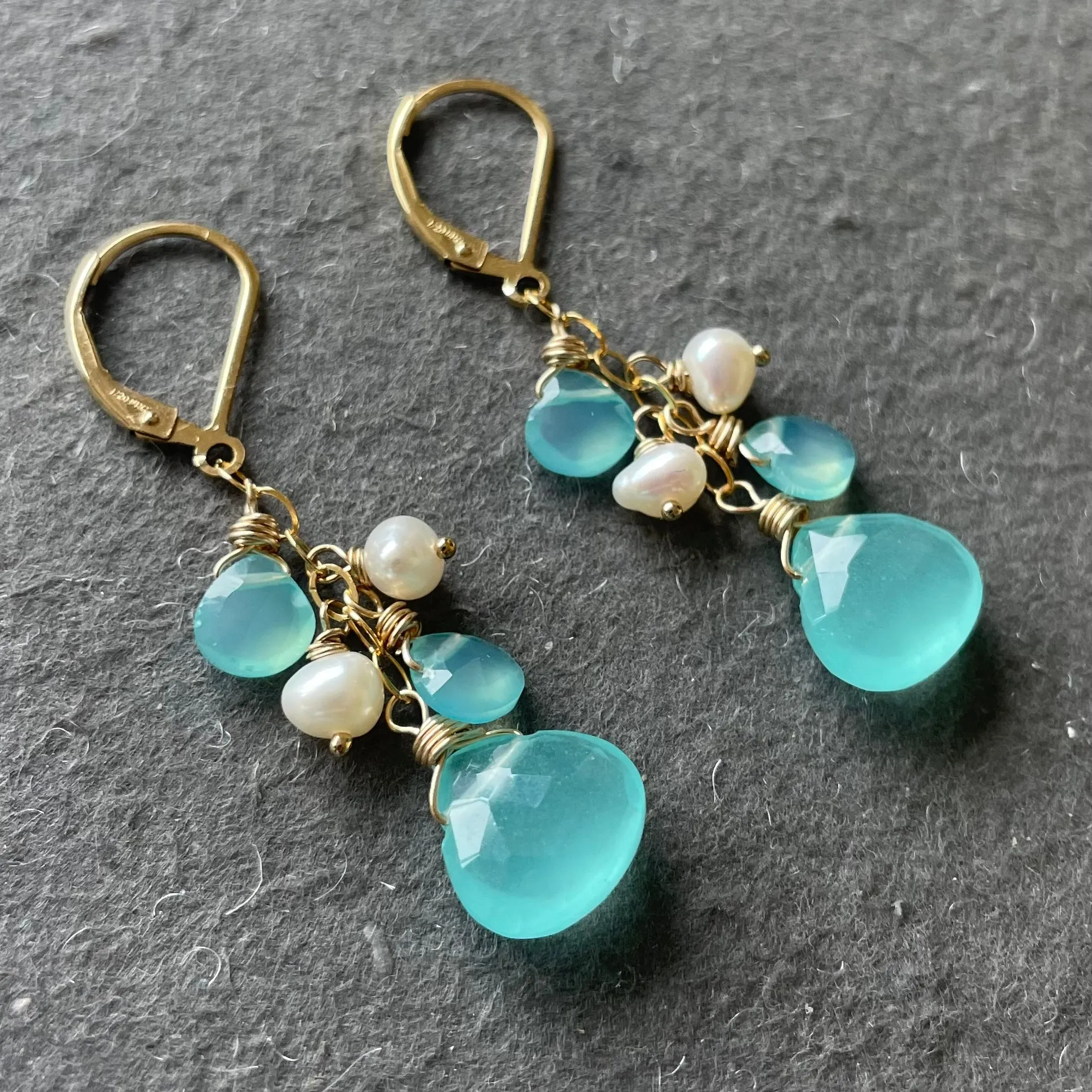 The Blues Dangle Earrings