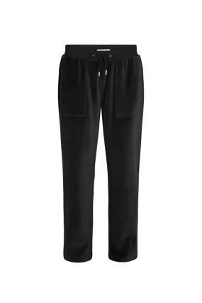 U.S. POLO ASSN. Women Velour Pants Dudi Black