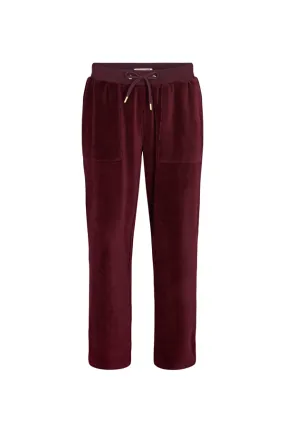 U.S. POLO ASSN. Women Velour Pants Dudi Port Royale