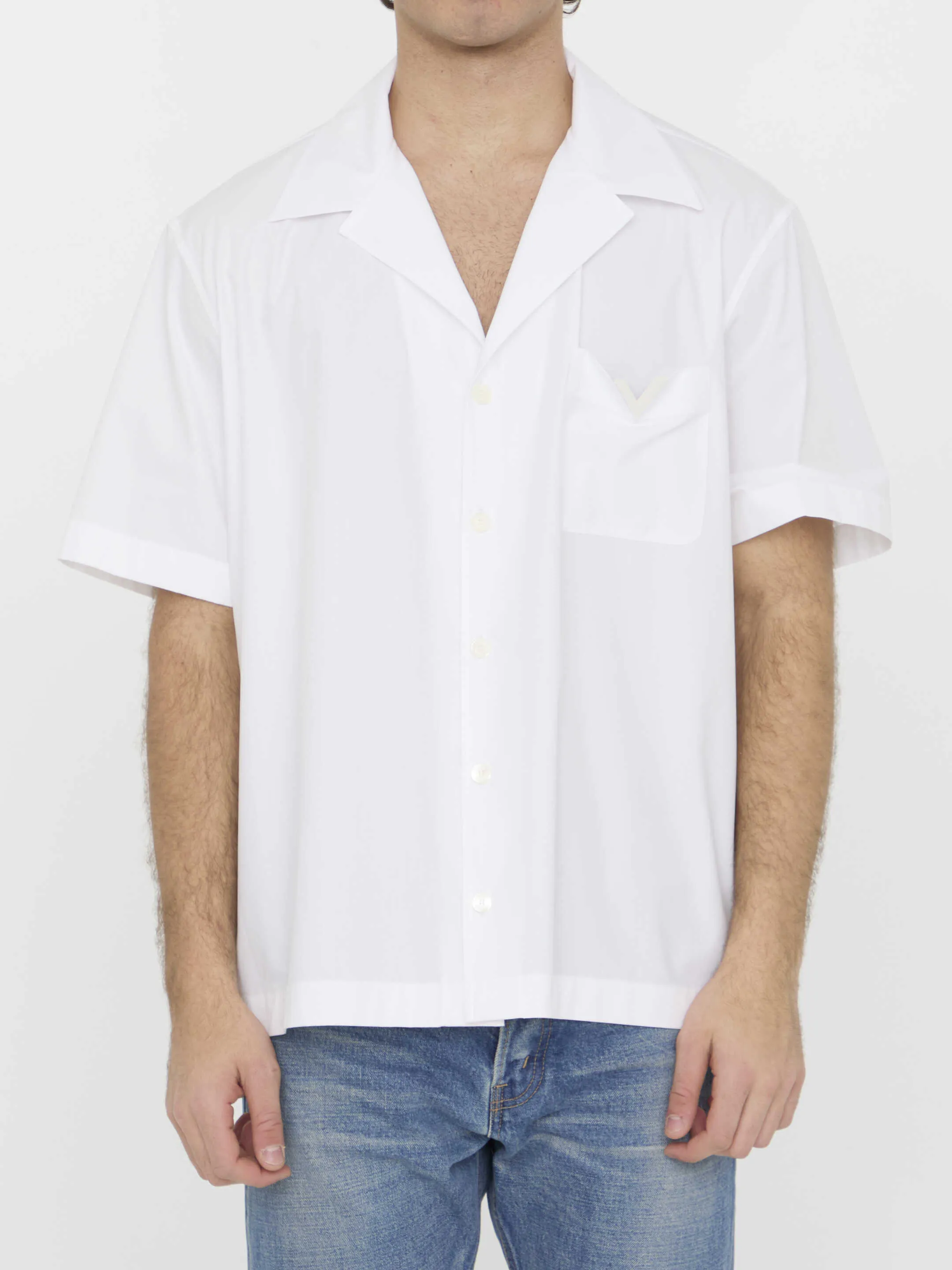 VALENTINO  |Valentino Garavani Shirt With V Detail