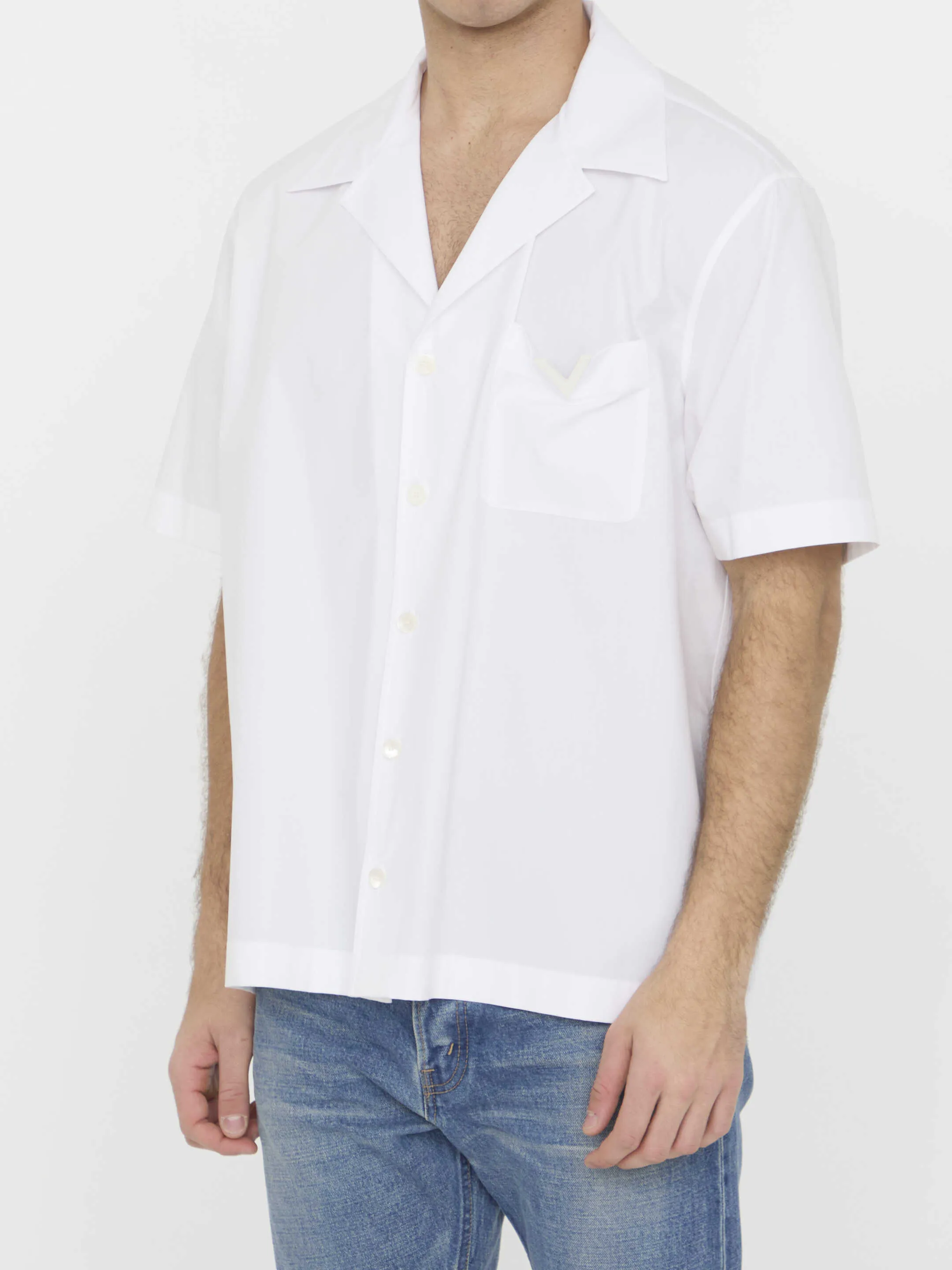 VALENTINO  |Valentino Garavani Shirt With V Detail