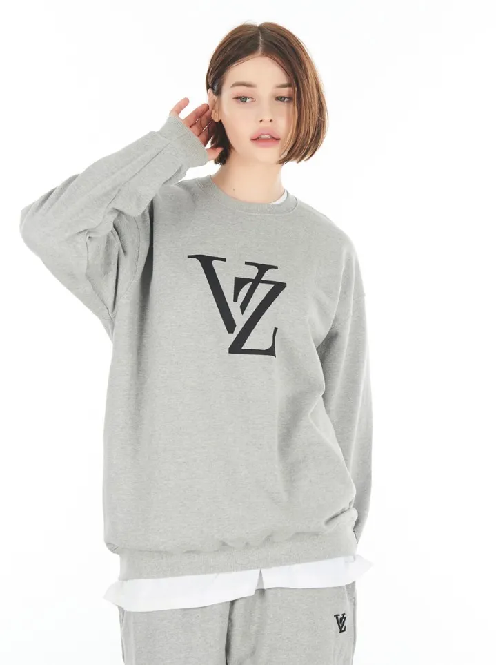 VARZAR  |Unisex Street Style Long Sleeves Cotton Sweatshirts