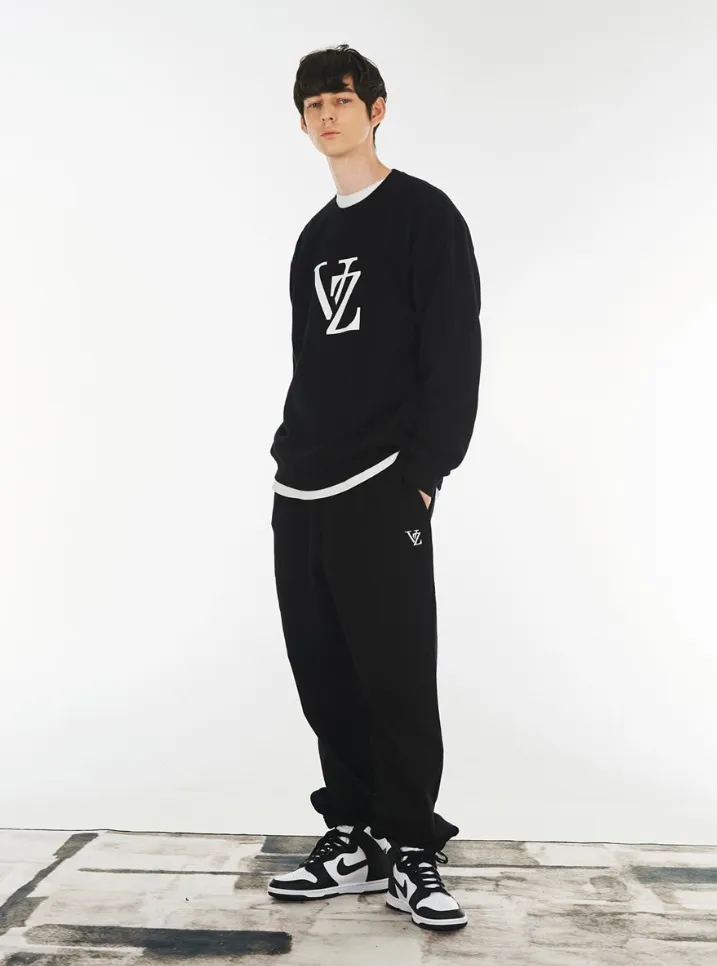 VARZAR  |Unisex Street Style Long Sleeves Cotton Sweatshirts