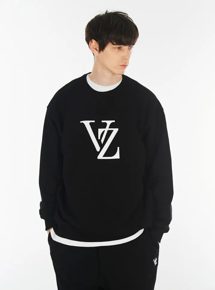 VARZAR  |Unisex Street Style Long Sleeves Cotton Sweatshirts