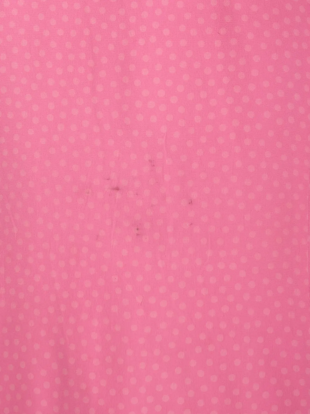 Vintage pink polka dot dress