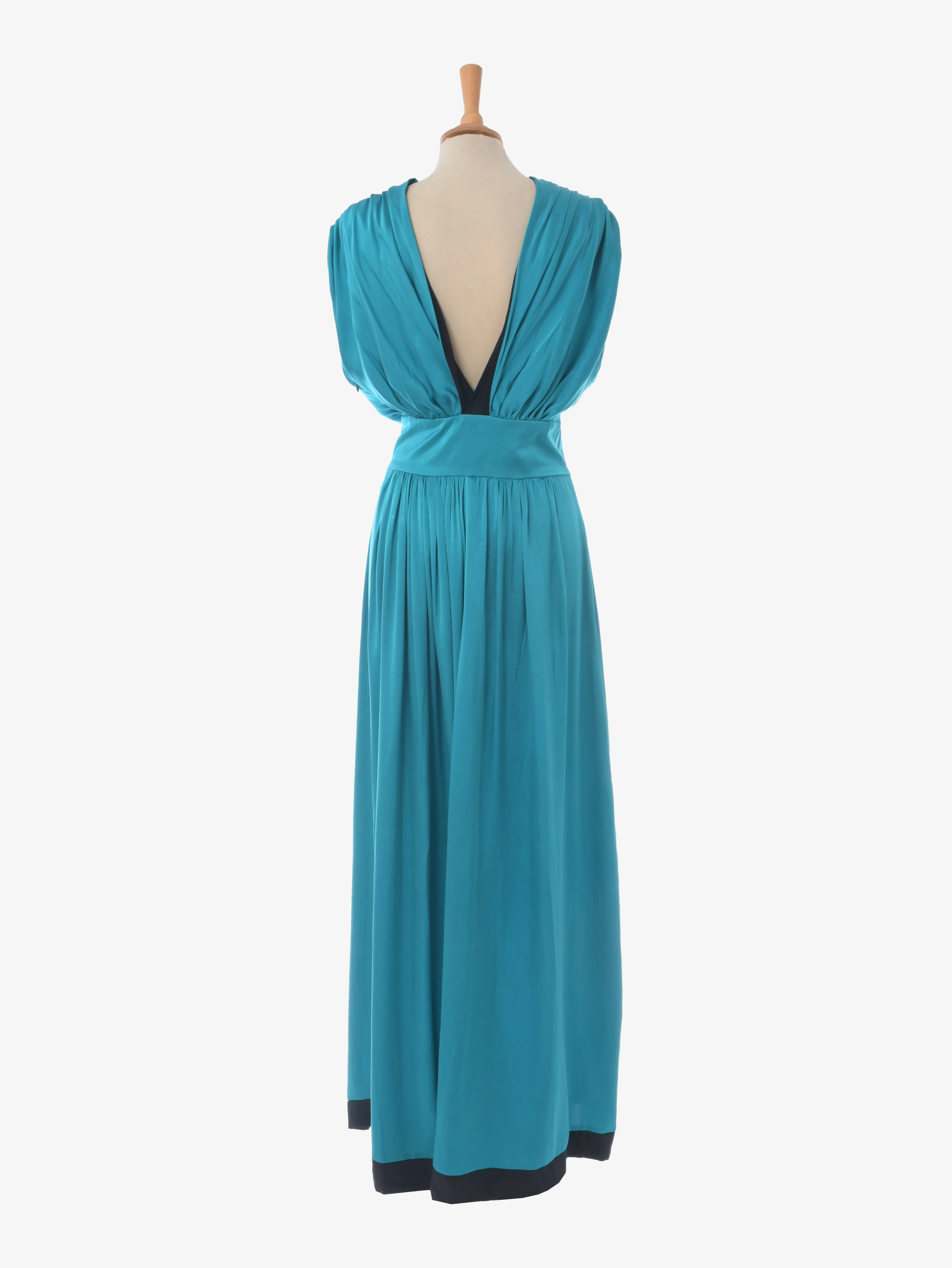 Vintage Silk Long Dress