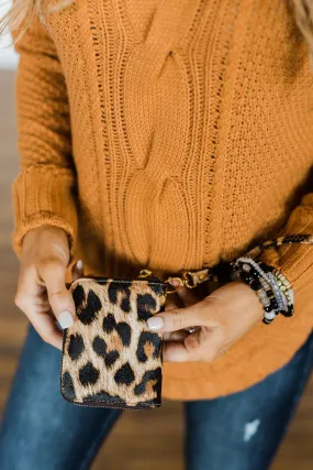 Wristlet Wallet- Leopard